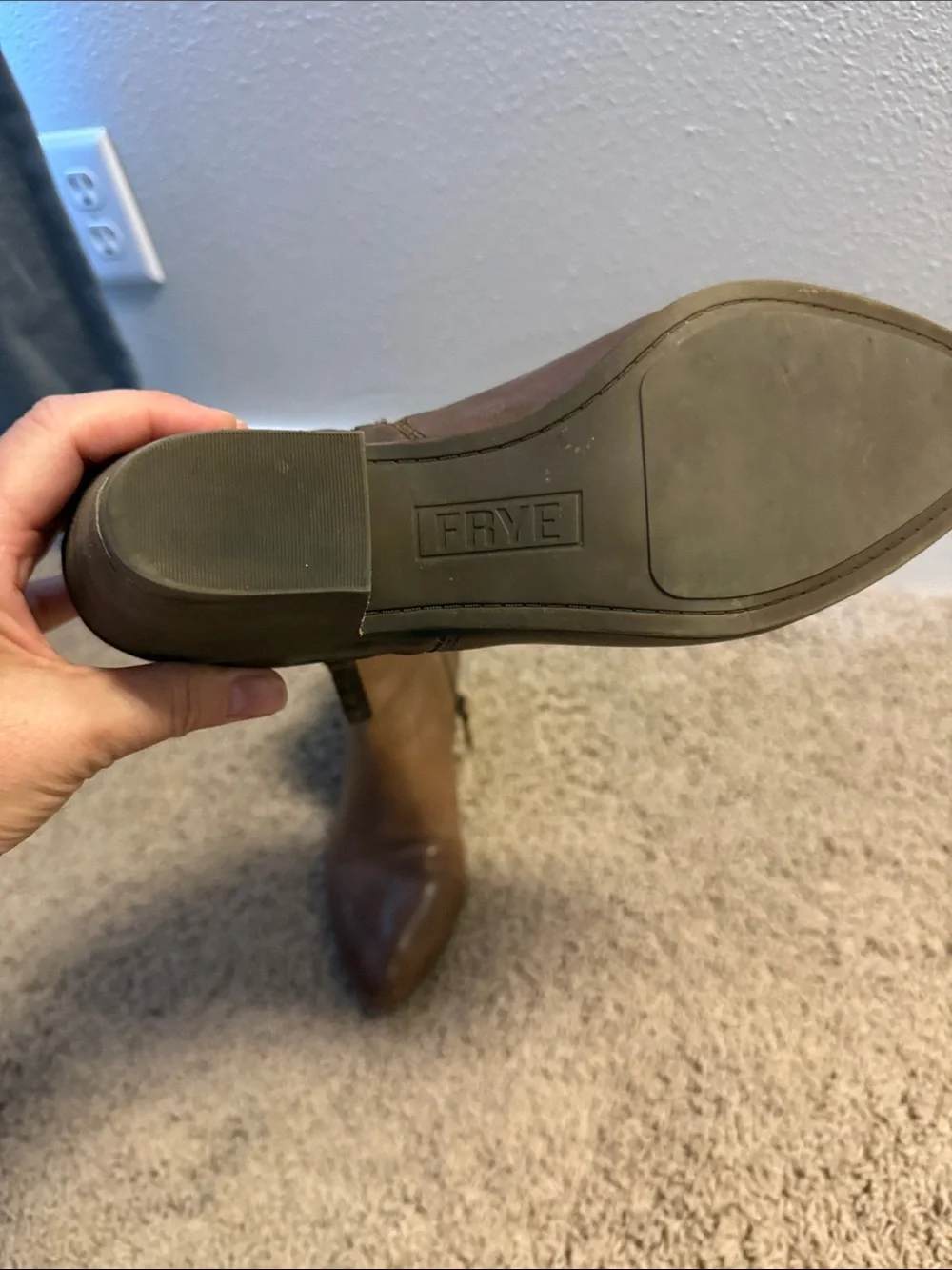 Frye Women's Brown Leather Ankle Boots